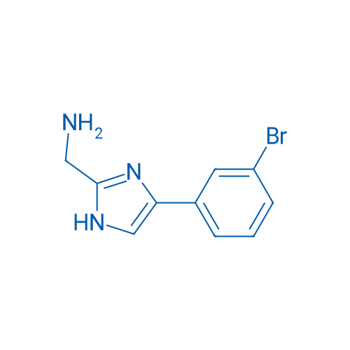 (4-(3-Bromophenyl)-1H-imidazol-2-yl)methanamine 250mg