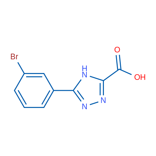 5-(3-Bromophenyl)-4h-1,2,4-triazole-3-carboxylic acid 1g