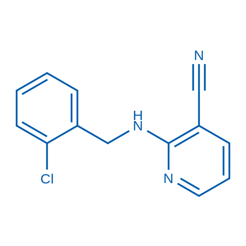 2-((2-Chlorobenzyl)amino)nicotinonitrile 100mg