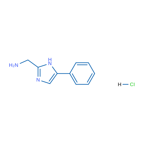 (5-Phenyl-1H-imidazol-2-yl)methanamine hydrochloride 5g
