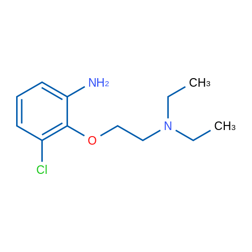 3-Chloro-2-(2-(diethylamino)ethoxy)aniline 1g