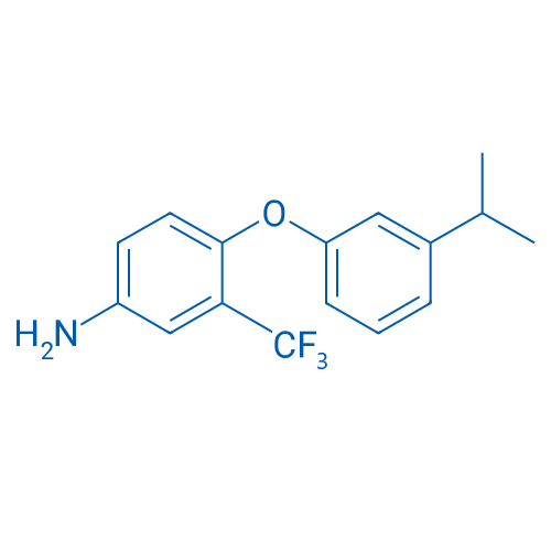 4-(3-Isopropylphenoxy)-3-(trifluoromethyl)aniline 1g