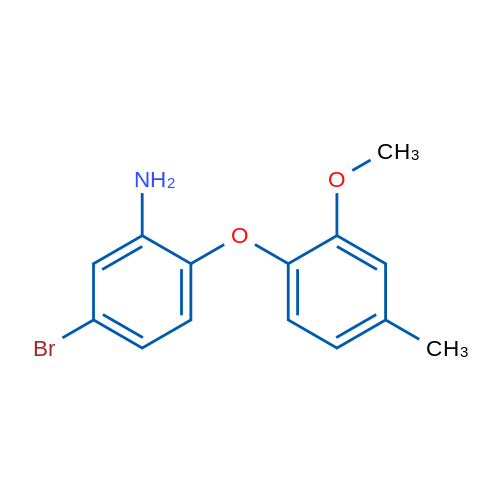 5-Bromo-2-(2-methoxy-4-methylphenoxy)aniline 5g