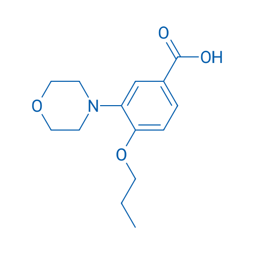 3-Morpholino-4-propoxybenzoic acid 5g