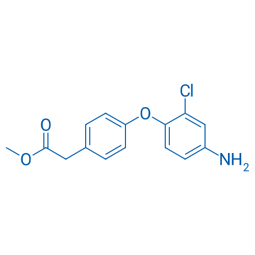 Methyl 2-(4-(4-amino-2-chlorophenoxy)phenyl)acetate 5g