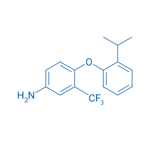 4-(2-Isopropylphenoxy)-3-(trifluoromethyl)aniline 1g