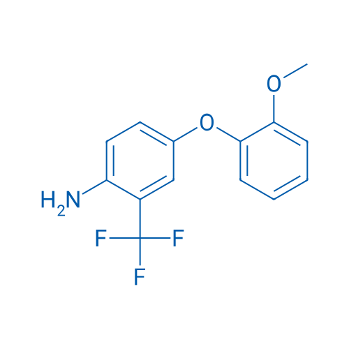 4-(2-Methoxyphenoxy)-2-(trifluoromethyl)aniline 1g