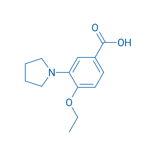 4-Ethoxy-3-(pyrrolidin-1-yl)benzoic acid 5g
