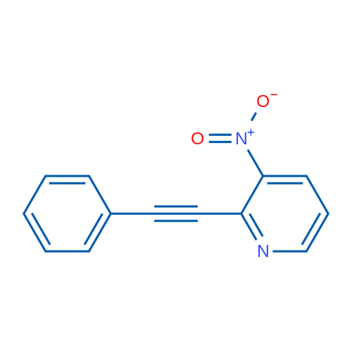 3-Nitro-2-(phenylethynyl)pyridine 1g