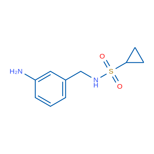 N-(3-Aminobenzyl)cyclopropanesulfonamide 1g