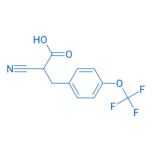 2-Cyano-3-(4-(trifluoromethoxy)phenyl)propanoic acid 1g