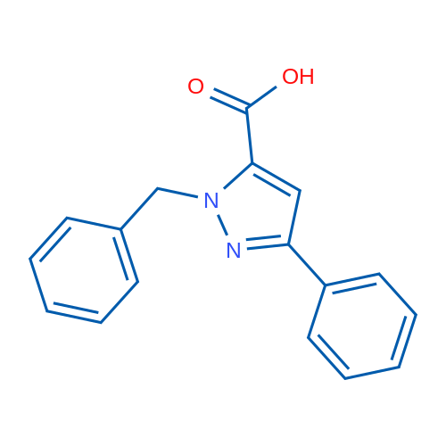1-Benzyl-3-phenyl-1H-pyrazole-5-carboxylic acid 1g