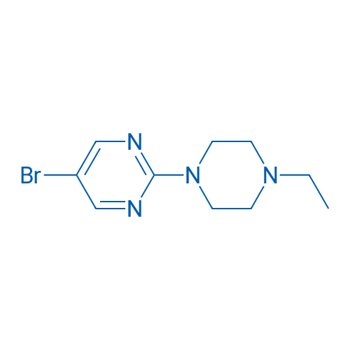 5-bromo-2-(4-ethylpiperazin-1-yl)pyrimidine 250mg
