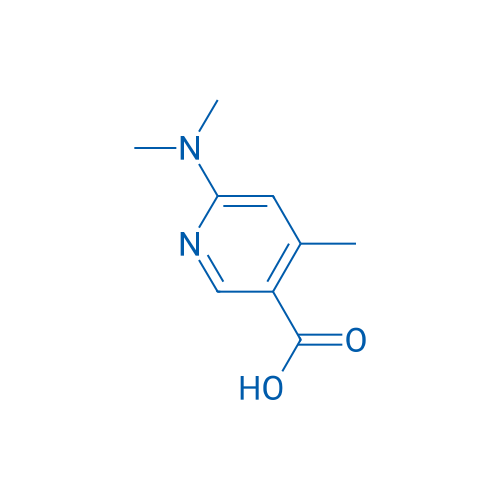 6-(Dimethylamino)-4-methylnicotinic acid 250mg