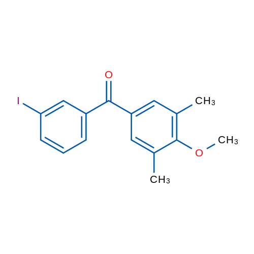 (3-Iodophenyl)(4-methoxy-3,5-dimethylphenyl)methanone 5g
