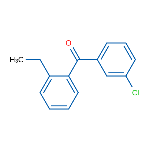 (3-Chlorophenyl)(2-ethylphenyl)methanone 1g