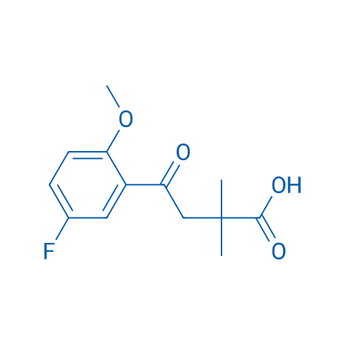 4-(5-Fluoro-2-methoxyphenyl)-2,2-dimethyl-4-oxobutanoic acid 1g