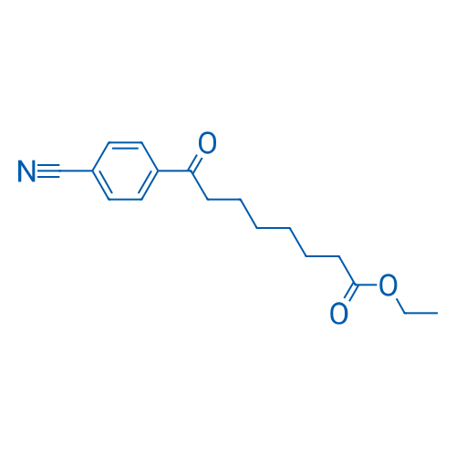Ethyl 8-(4-cyanophenyl)-8-oxooctanoate 1g
