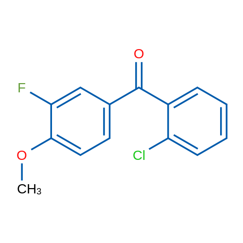 (2-Chlorophenyl)(3-fluoro-4-methoxyphenyl)methanone 1g