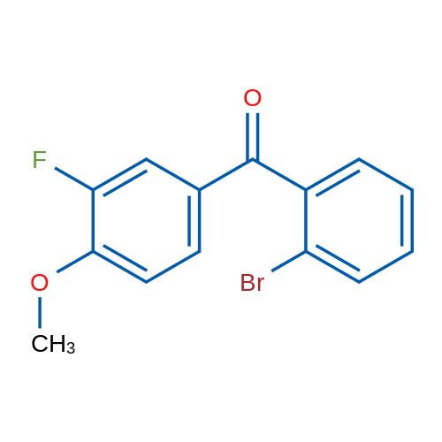 (2-Bromophenyl)(3-fluoro-4-methoxyphenyl)methanone 5g