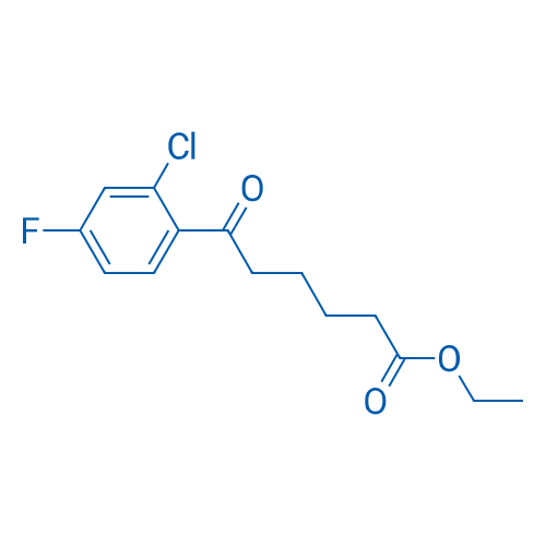 Ethyl 6-(2-chloro-4-fluorophenyl)-6-oxohexanoate 1g