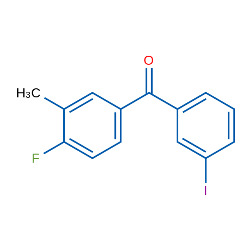 (4-Fluoro-3-methylphenyl)(3-iodophenyl)methanone 5g