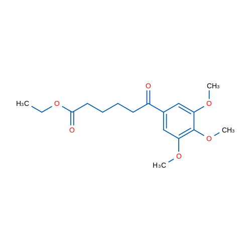 Ethyl 6-oxo-6-(3,4,5-trimethoxyphenyl)hexanoate 1g