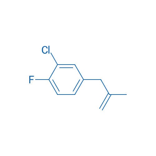 3-(3-Chloro-4-fluorophenyl)-2-methyl-1-propene 5g