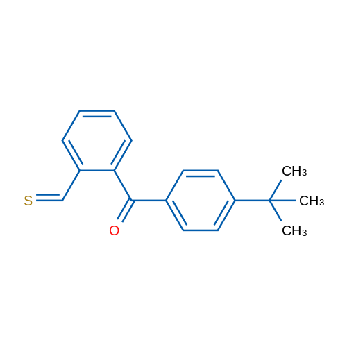 2-(4-(tert-Butyl)benzoyl)benzothialdehyde 1g
