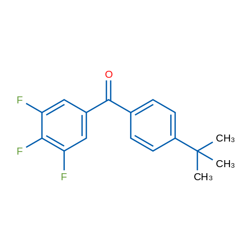 (4-(tert-Butyl)phenyl)(3,4,5-trifluorophenyl)methanone 1g