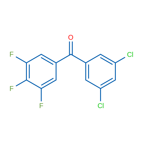(3,5-Dichlorophenyl)(3,4,5-trifluorophenyl)methanone 5g