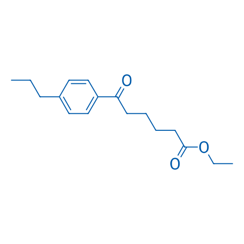 Ethyl 6-oxo-6-(4-propylphenyl)hexanoate 1g