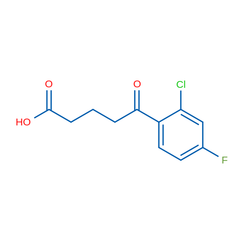 5-(2-Chloro-4-fluorophenyl)-5-oxopentanoic acid 1g