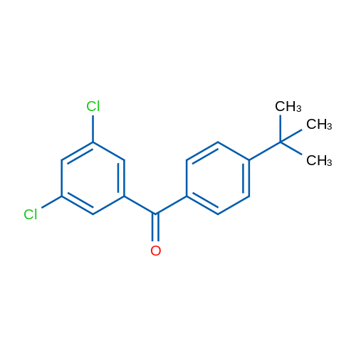(4-(tert-Butyl)phenyl)(3,5-dichlorophenyl)methanone 1g