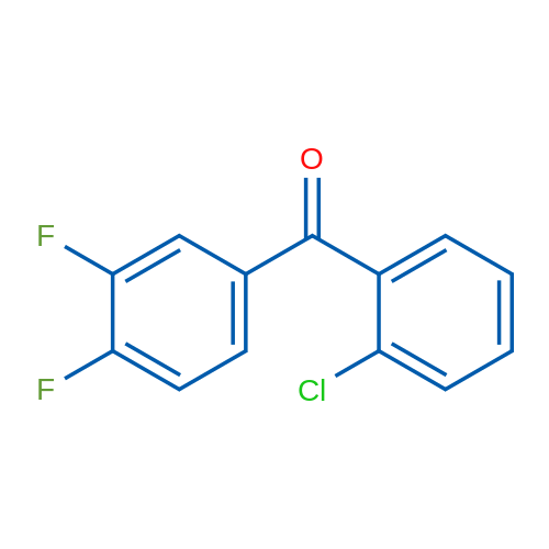 (2-Chlorophenyl)(3,4-difluorophenyl)methanone 1g