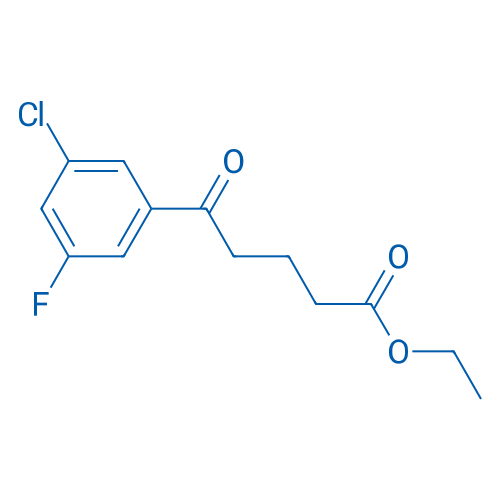 Ethyl 5-(3-chloro-5-fluorophenyl)-5-oxopentanoate 1g