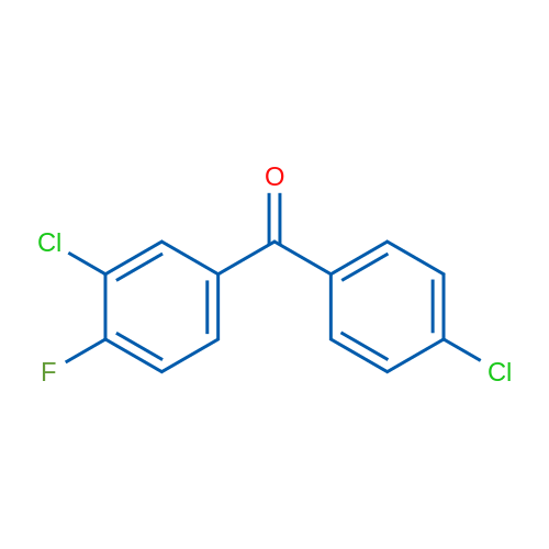 (3-Chloro-4-fluorophenyl)(4-chlorophenyl)methanone 5g