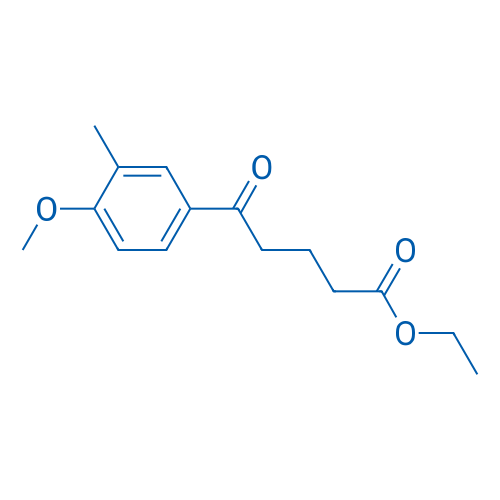 Ethyl 5-(4-methoxy-3-methylphenyl)-5-oxopentanoate 1g