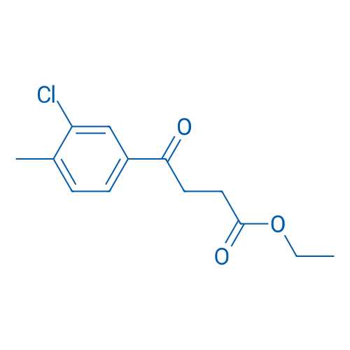Ethyl 4-(3-chloro-4-methylphenyl)-4-oxobutanoate 1g