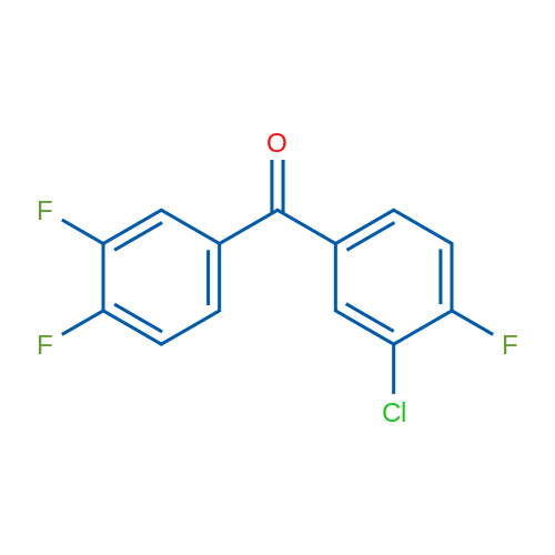 (3-Chloro-4-fluorophenyl)(3,4-difluorophenyl)methanone 5g