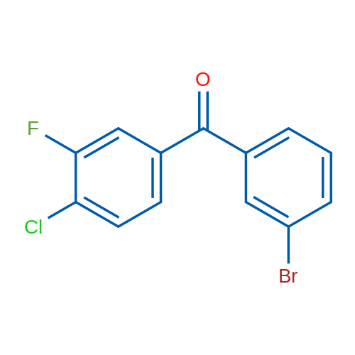 (3-Bromophenyl)(4-chloro-3-fluorophenyl)methanone 1g