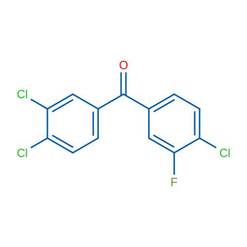 (4-Chloro-3-fluorophenyl)(3,4-dichlorophenyl)methanone 1g