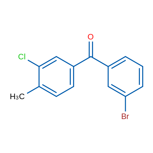 (3-Bromophenyl)(3-chloro-4-methylphenyl)methanone 1g