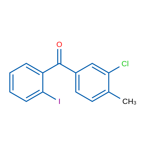 (3-Chloro-4-methylphenyl)(2-iodophenyl)methanone 5g