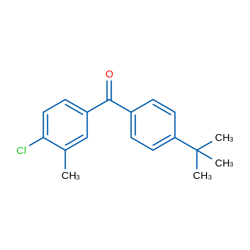 (4-(tert-Butyl)phenyl)(4-chloro-3-methylphenyl)methanone 5g