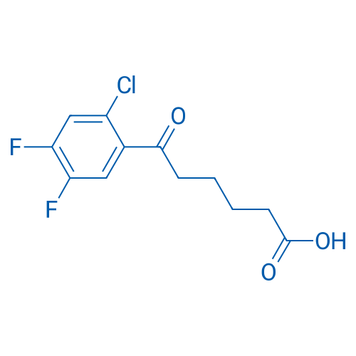 6-(2-Chloro-4,5-difluorophenyl)-6-oxohexanoic acid 1g