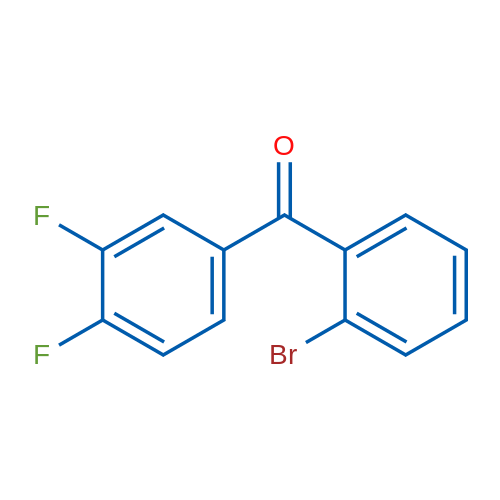 (2-Bromophenyl)(3,4-difluorophenyl)methanone 1g