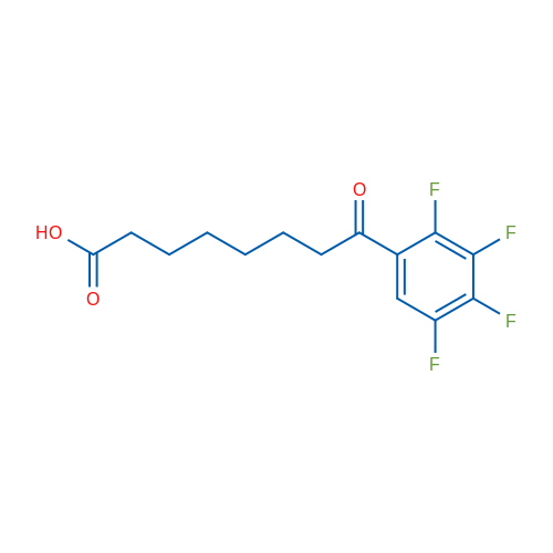 8-Oxo-8-(2,3,4,5-tetrafluorophenyl)octanoic acid 1g