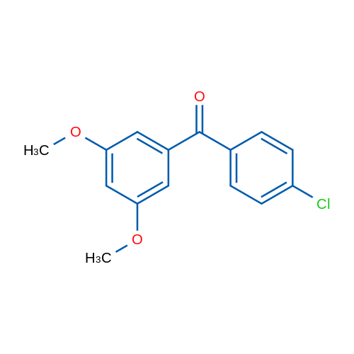 (4-Chlorophenyl)(3,5-dimethoxyphenyl)methanone 5g