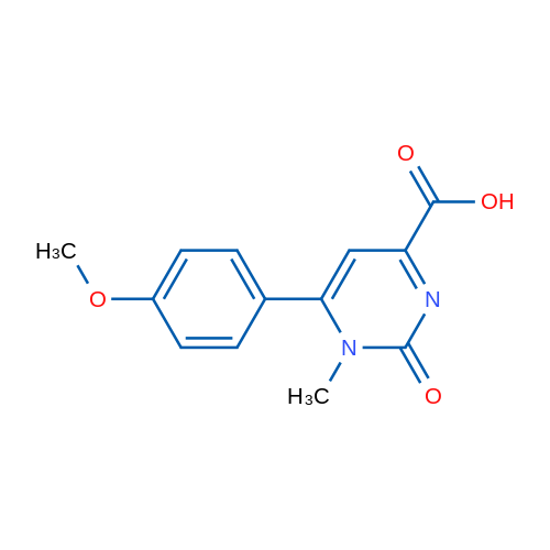 6-(4-Methoxyphenyl)-1-methyl-2-oxo-1,2-dihydropyrimidine-4-carboxylic acid 5g